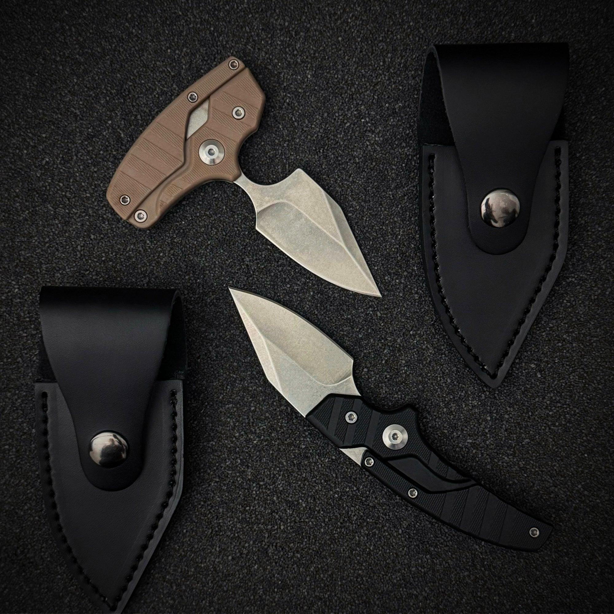 Dragon's Bite : Convertible 2-in-1 Folding Knife