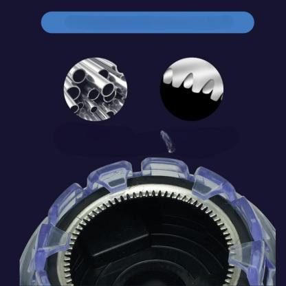 Circular Electric Hair Clipper with LED Display