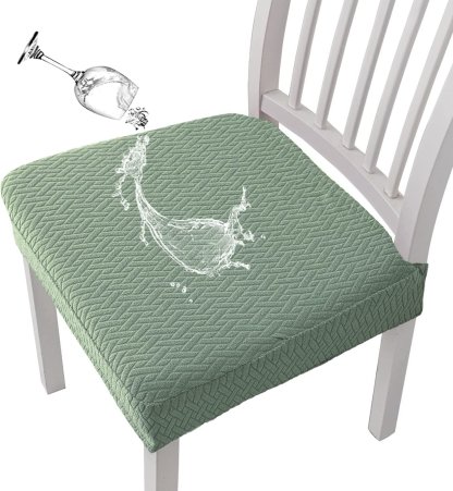 Jacquard Chair Seat Cover & BUY 6 GET EXTRA 20% OFF