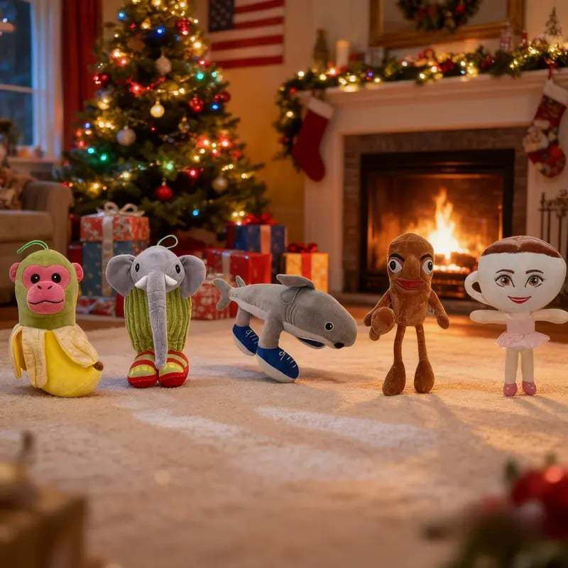 🔥Hot Sale 49% off🧸Fluffy Multi-Character Plush