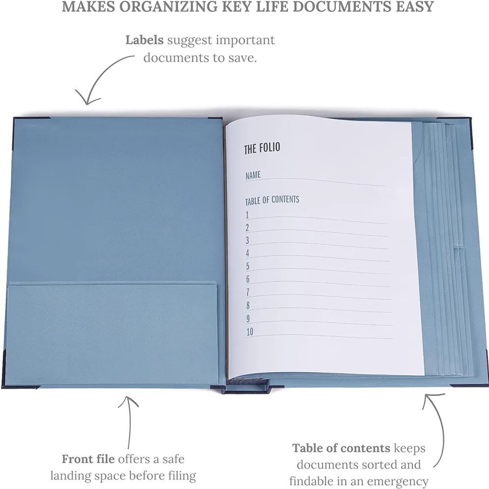 Life Binder for Important Documents