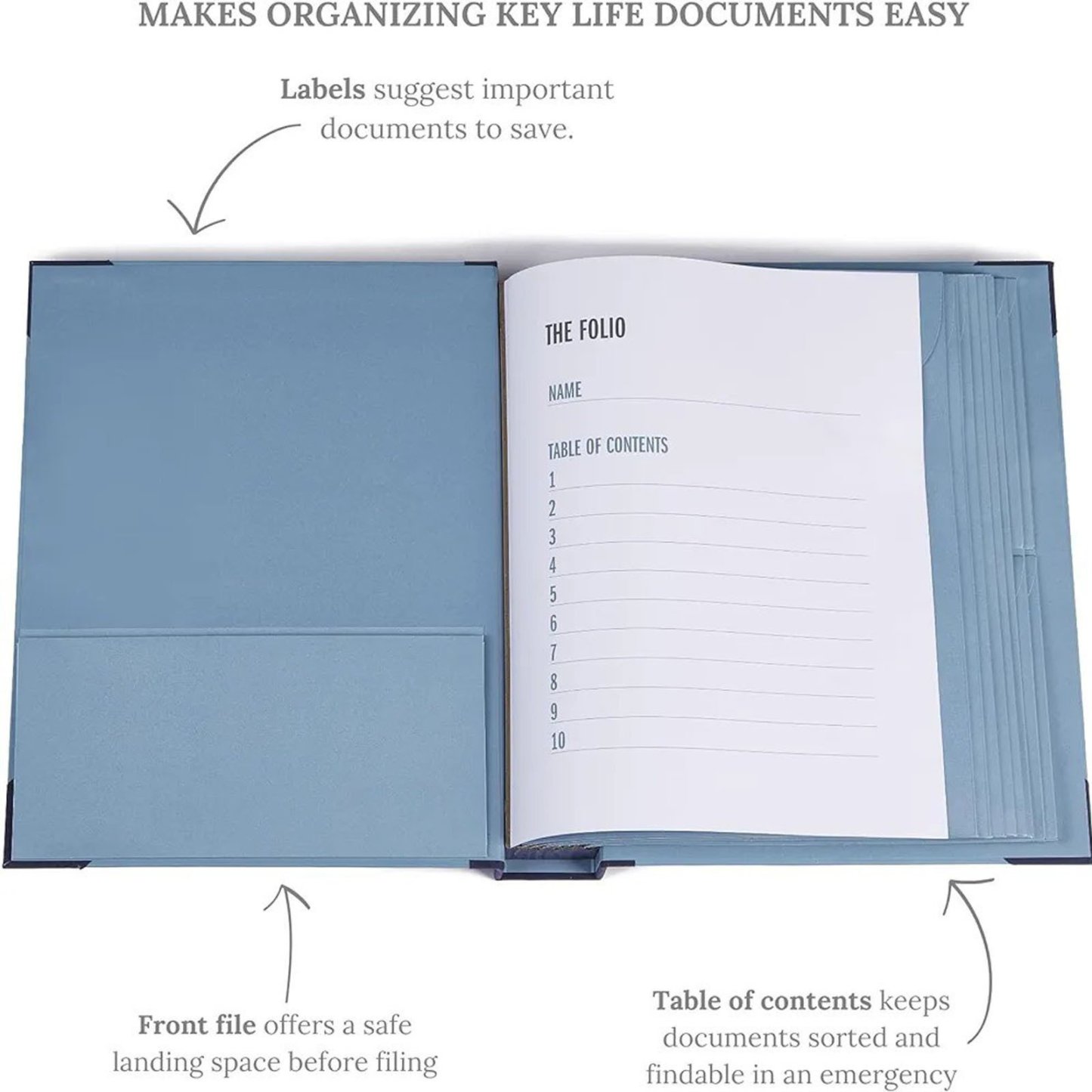 Life Binder for Important Documents
