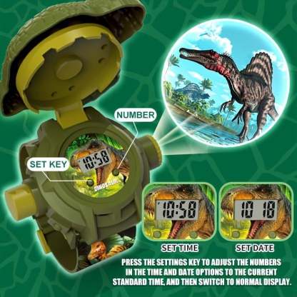 🦖 Dinosaur Projector Watch for Kids