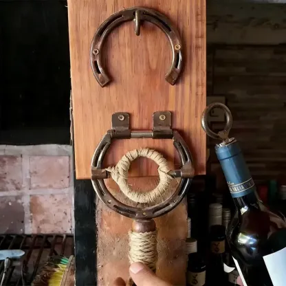 🔥LAST DAY 49% OFF - 🐎Horseshoe Wine Opener