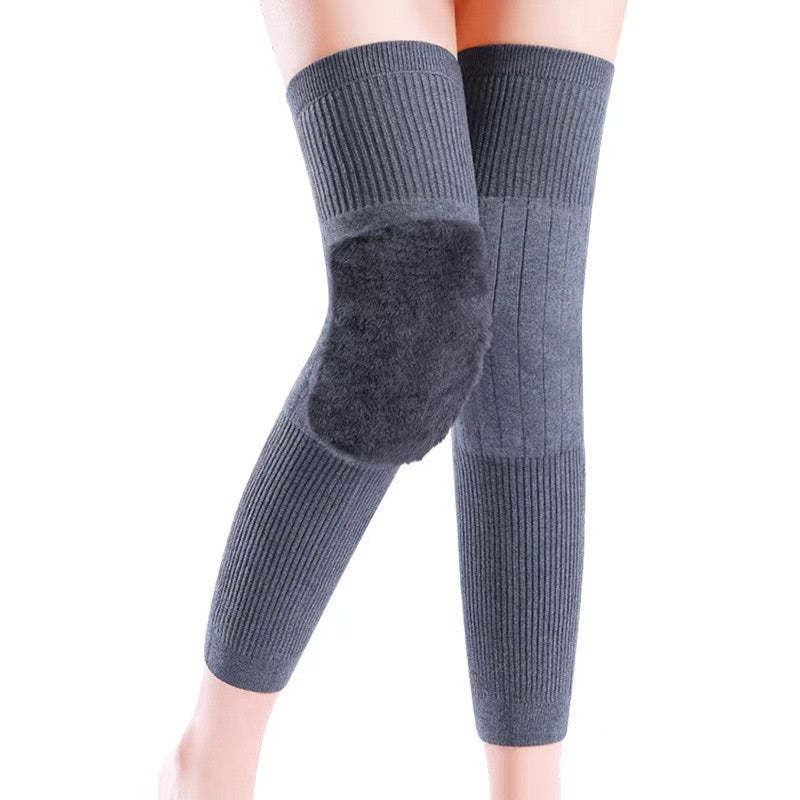 🔥Universal Cold Protection Thickened Faux Furred Knee Pads