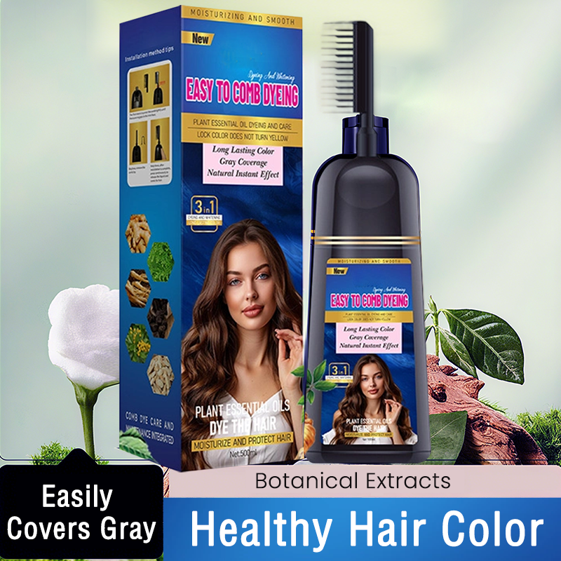 3-in-1 Hair Dye with Comb