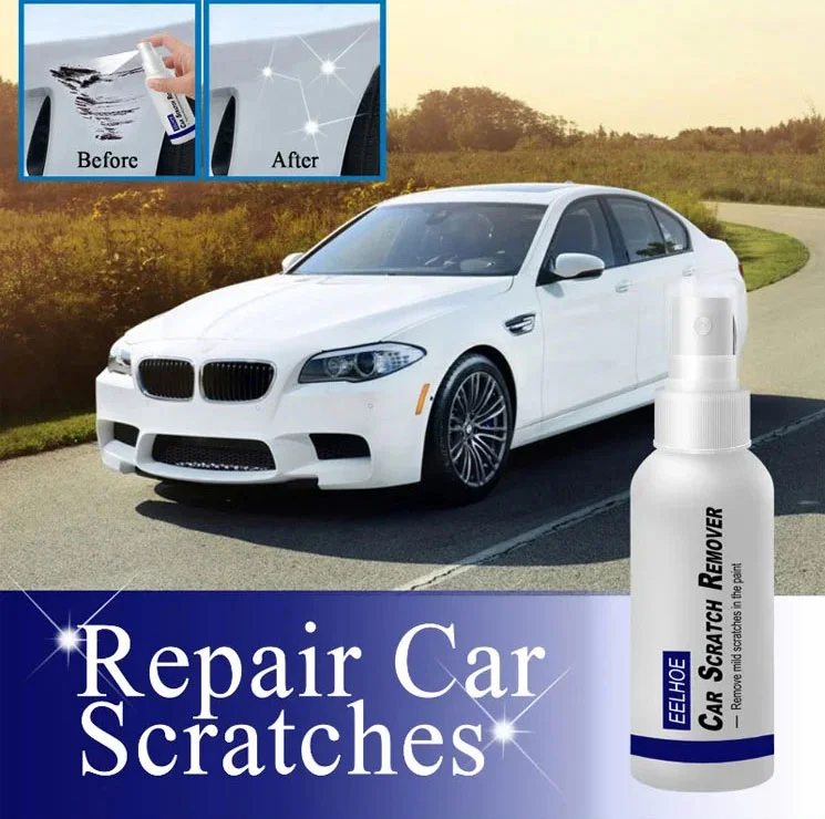 🚗 ACHETEZ 2 - RECEVEZ 1 GRATUIT ! ✨ Spray Réparateur de Rayures pour Voiture - Restaure la Peinture en 5 Minutes sans Ponçage, Kit Complet Inclus 🛠️📦