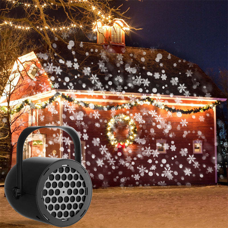 🎅Christmas Hot Sale🎁16-Pattern USB Christmas Projector Light