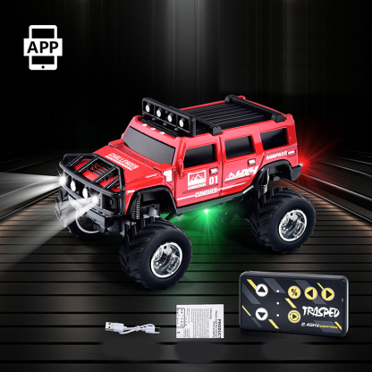 🔋 2025 HOT SALE 50% OFF! ✨ Mini RC Off-Road Truck with Lights