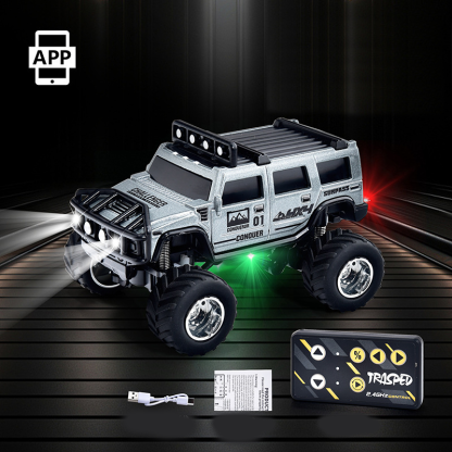 🔋 2025 HOT SALE 50% OFF! ✨ Mini RC Off-Road Truck with Lights