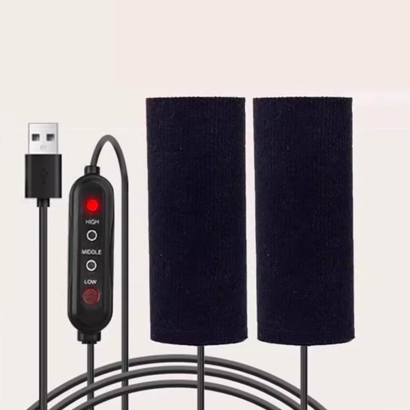 Heated Handlebar Grips for Cycling - Three-Level Temperature Control