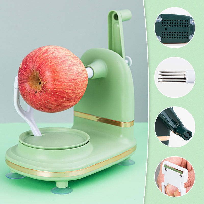 🍎 60% DE RÉDUCTION MAINTENANT ! 🔪 Éplucheur à Fruits à Manivelle – Multi-Fruits, Opération Facile & Lames Inox Aiguisées ⚡