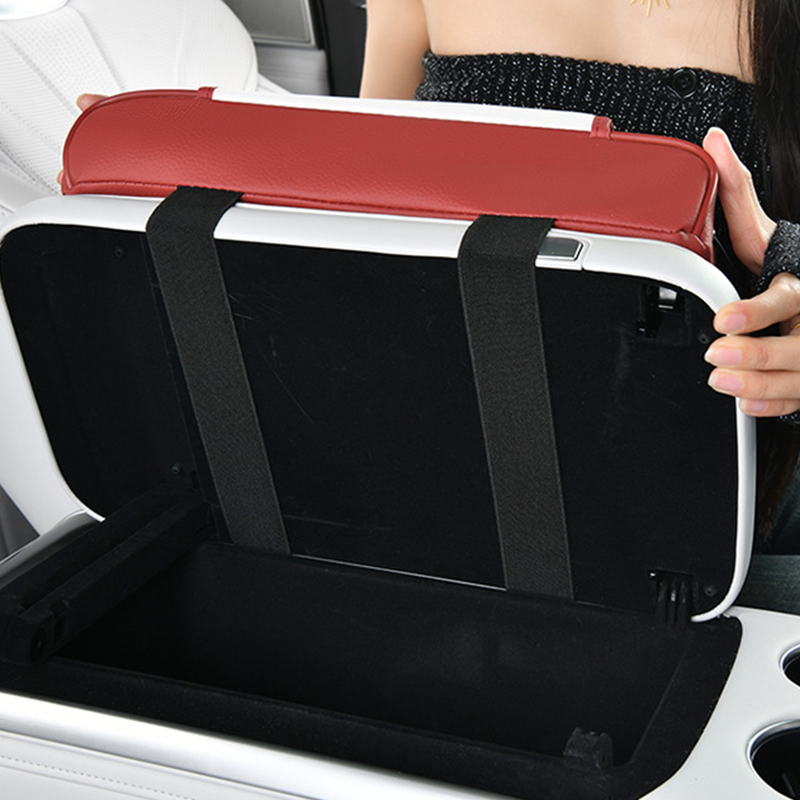 Car Armrest Storage with USB Charging Ports