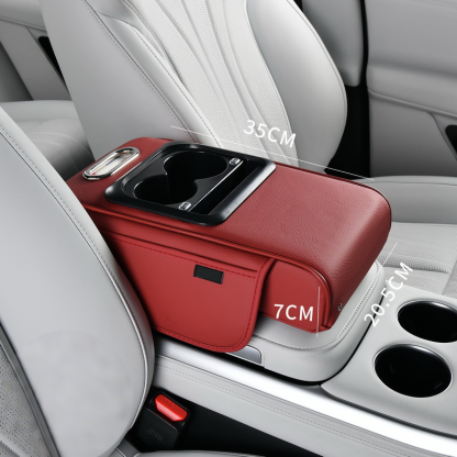 Car Armrest Storage with USB Charging Ports