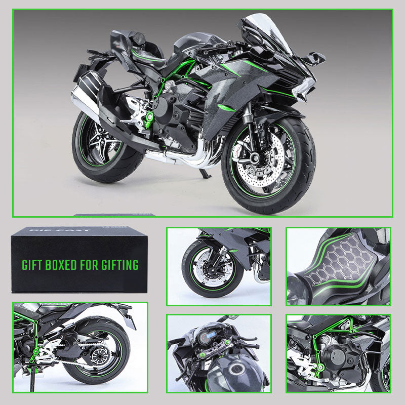 1:9 H2R/H2 Alloy Motorcycle Model