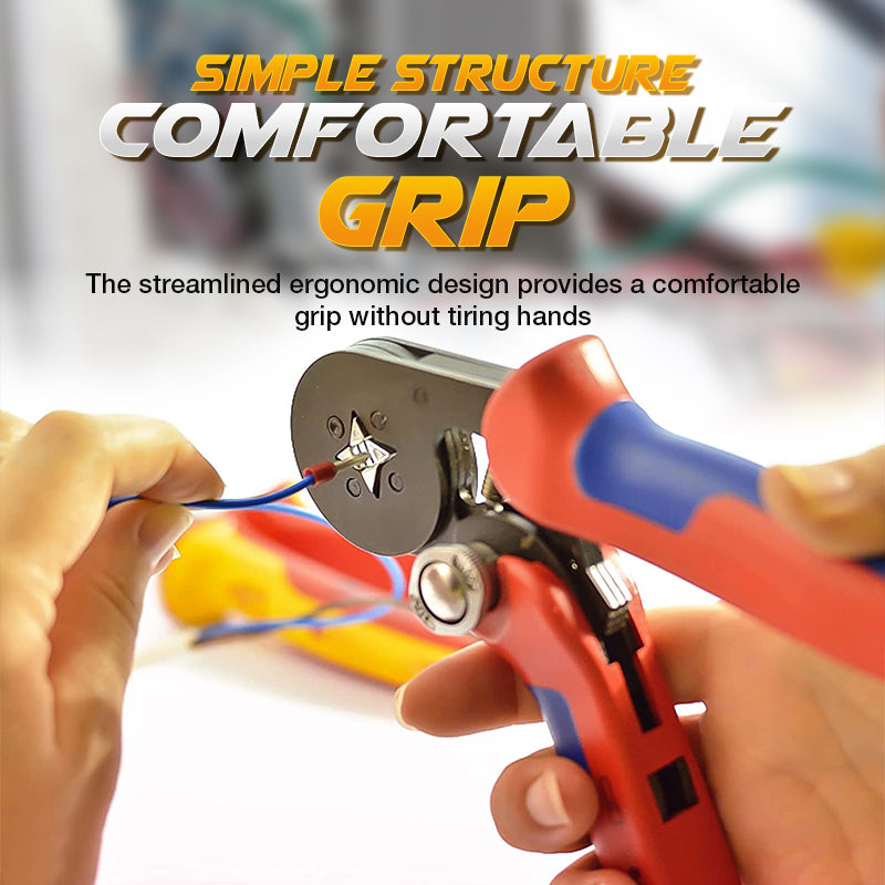 Ratschen-Rohrklemmen-Drahtcrimper-Set