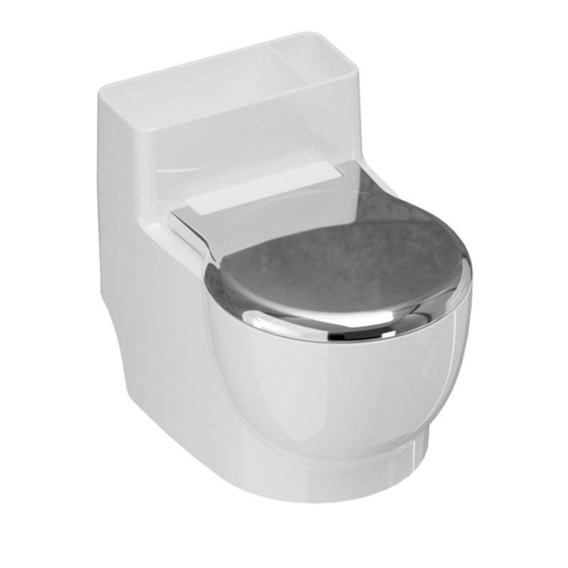 Gamelle murale pour chat en forme de toilette