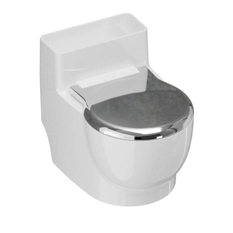 Gamelle murale pour chat en forme de toilette