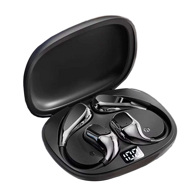 Open Conduction Clip-On Wireless Earbuds