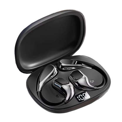 Open Conduction Clip-On Wireless Earbuds