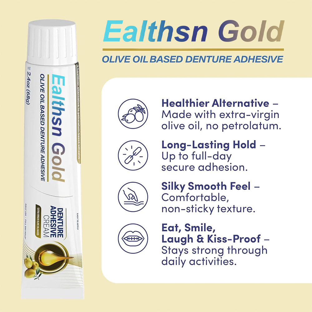 Ealthsn™ Gold Thermoplastic Denture Adhesive 