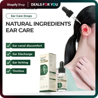 Ealthsn™ Ear Care Drops – Plant-Based Formula | FDA-Registered