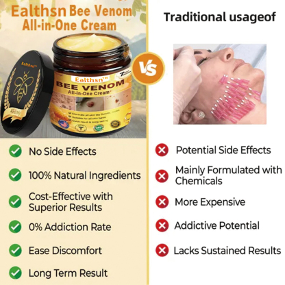Ealthsn™ Bee Venom All-in-One Cream US Dermatologist Approved
