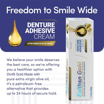 Ealthsn™ Gold Thermoplastic Denture Adhesive 