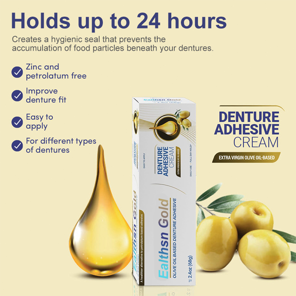 Ealthsn™ Gold Thermoplastic Denture Adhesive 