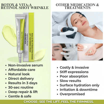 👏🌿Made and shipped from the USA 💫Ealthsn™ Botox & Vita-A Retinol Shot Wrinkle-Lift Tightening cream - Last Day Promotion 70% OFF