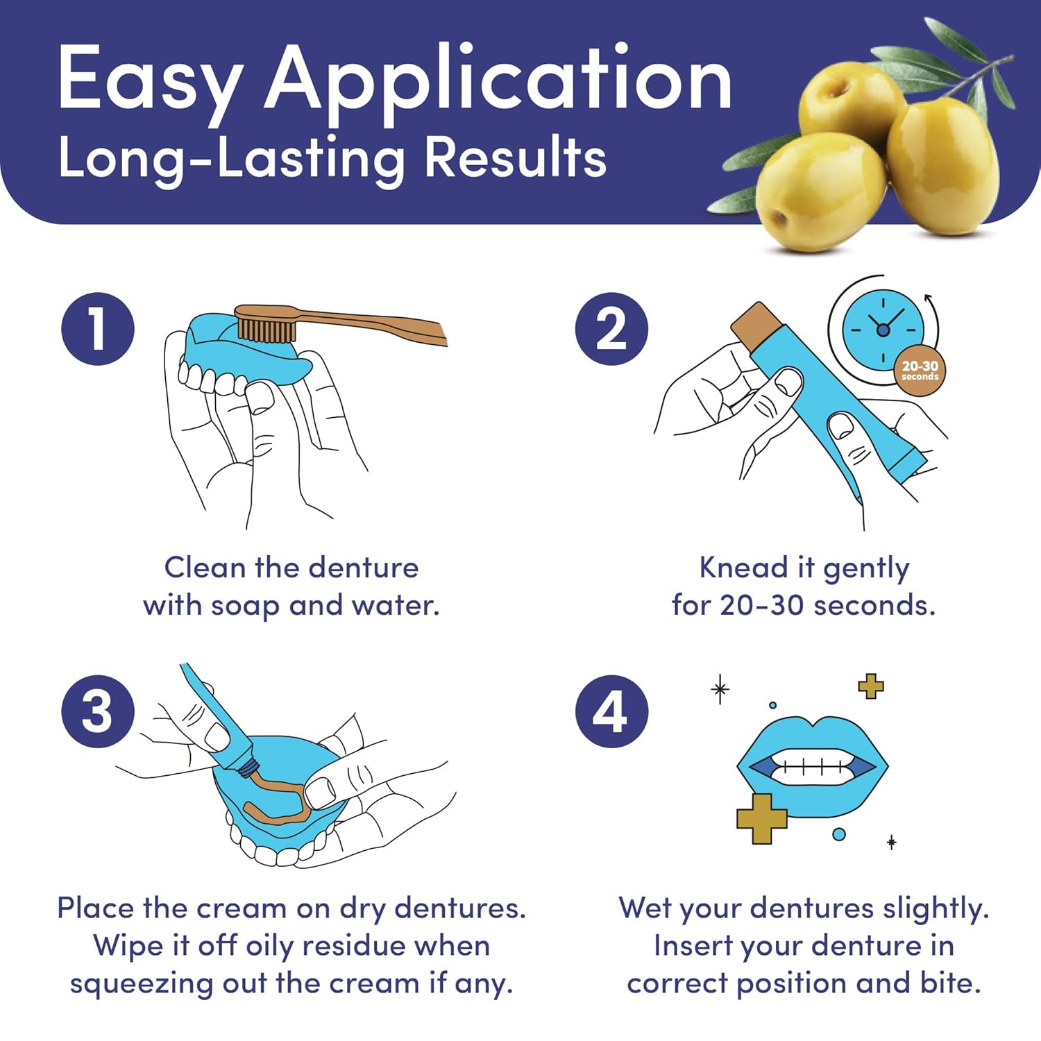 Ealthsn™ Gold Thermoplastic Denture Adhesive 