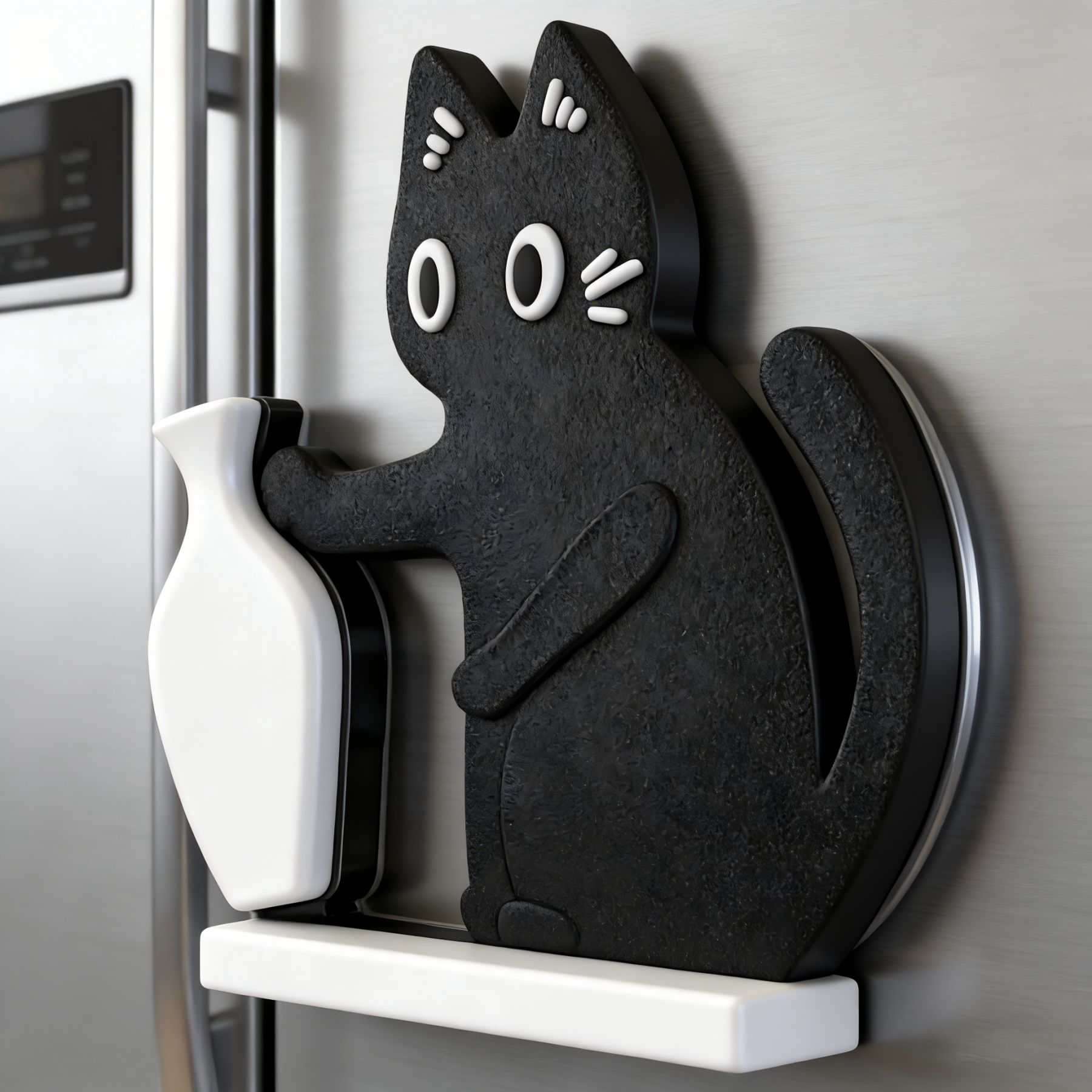 🎁Valentine's Day Sale🏺🐱 Whisker Keeper: Adorable Cat & Vase Decor for Memory & Style