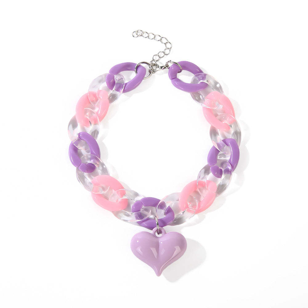 💘 Valentine's Limited: Pet "Heartbeat Necklace" | Your Adorable Little Valentine Deserves Romance Too! 💖