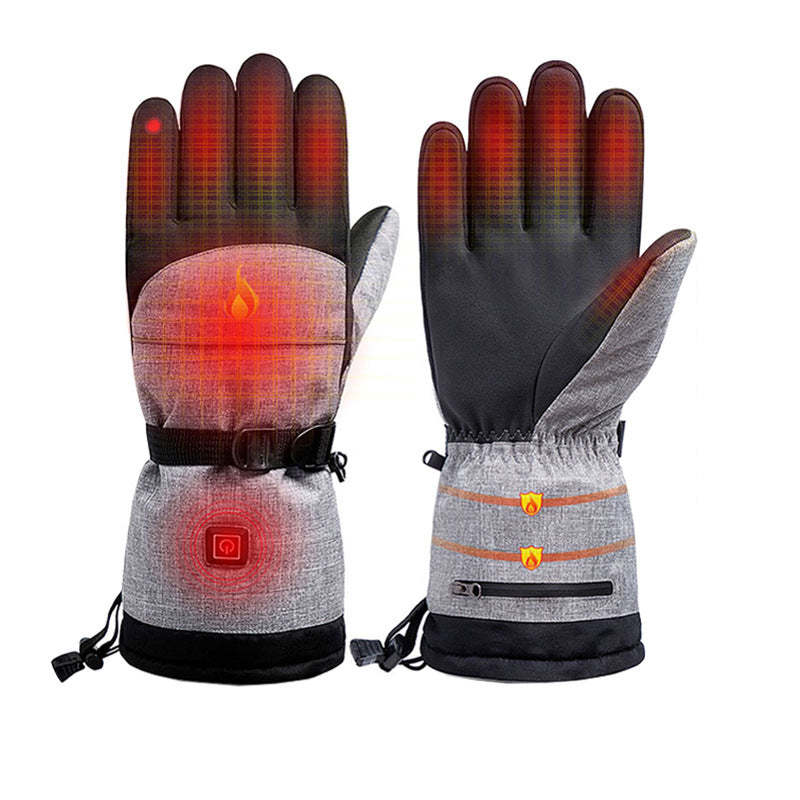 🧤 3-Level Heated Gloves (FREE Batteries) | $45.69 (60% OFF) – For Skiing, Pet Walks & Kids’ Winter Days