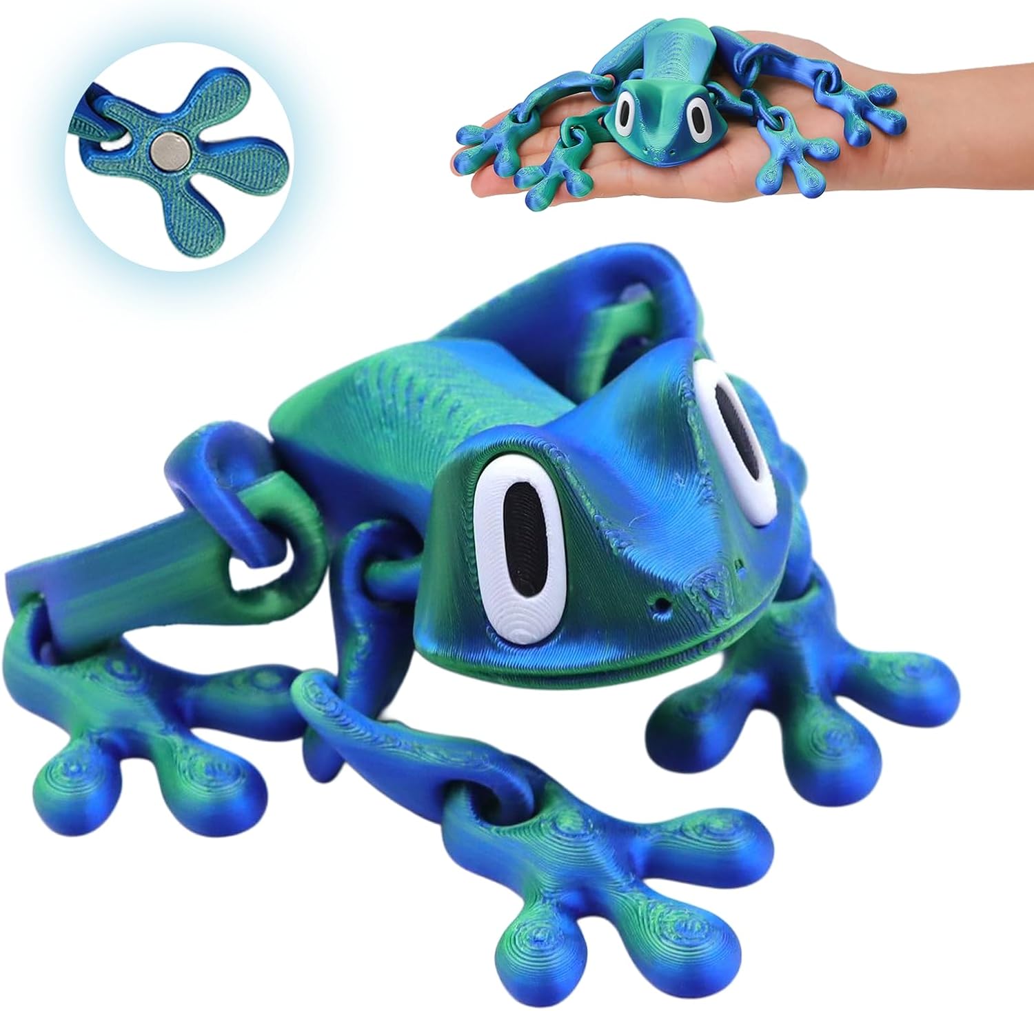 3D Printed Magnet Frog Toy