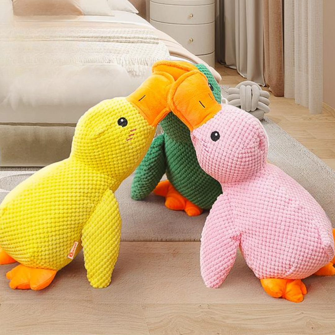 🎁Valentine's Day Sale💖🦆 Adorable Duck Squeaky Toys for Dogs 🦆💖 A Joyful Playmate for Your Furry Friend. 🐶 Special Price! 💰