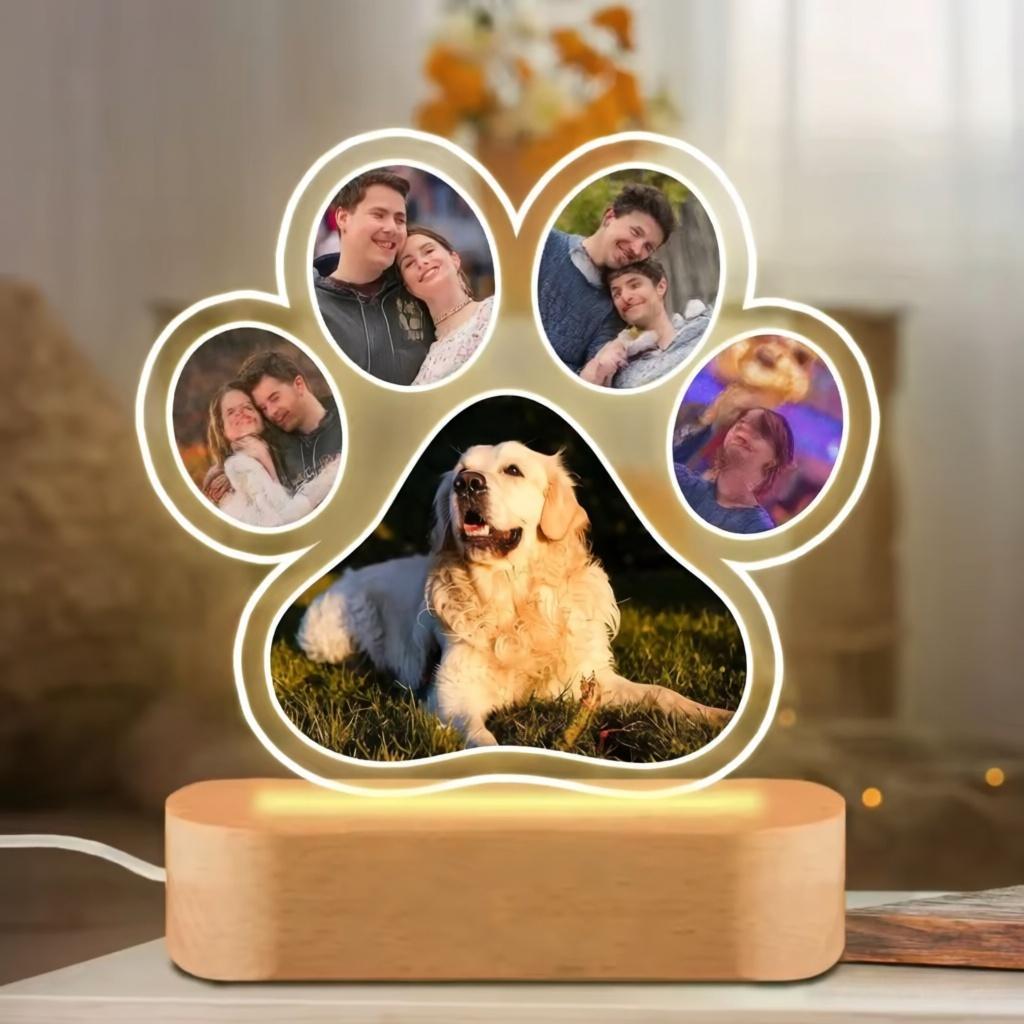 🎁Valentine's Day  Sale 60% OFF🎁Paw Print LED Custom Photo Lamp: Keep Your Furry Friend’s Love Forever 🐾Email for Custom Details: postmaster@criaftsmans.com