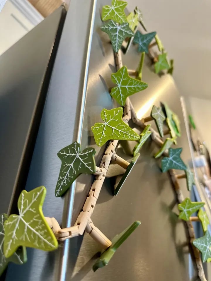 inostorTM-🍃 3D Printed Magnetic Ivy Faux Plant Fridge Magnet