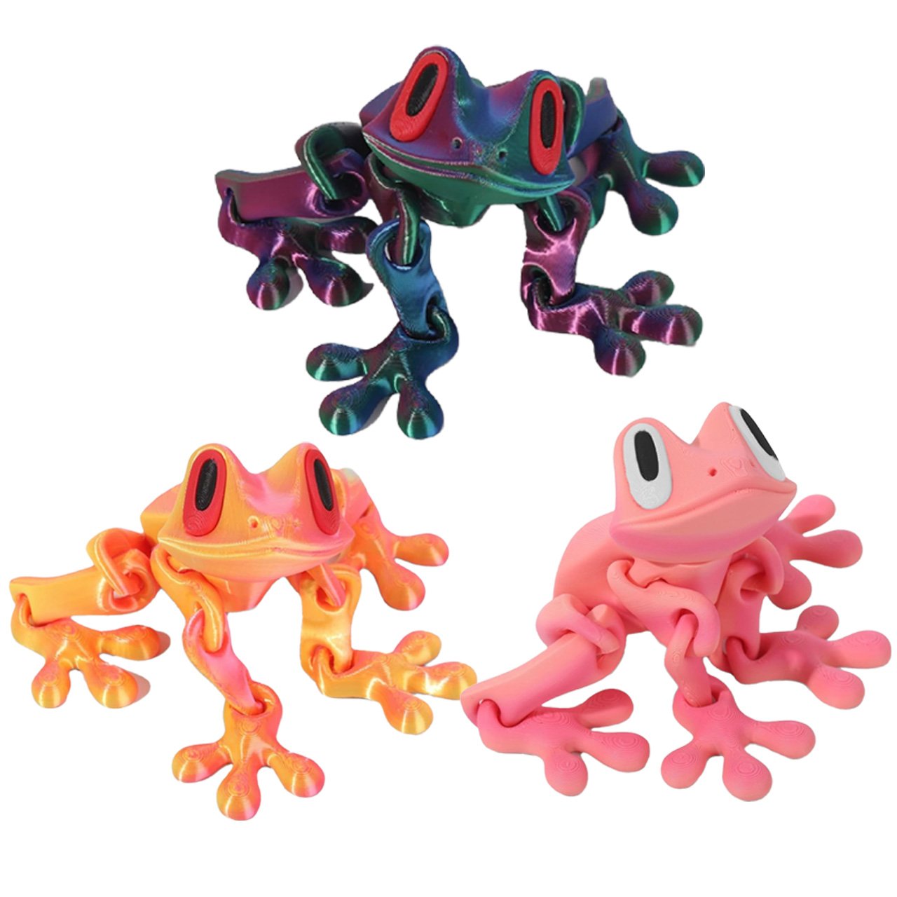 3D Printed Magnet Frog Toy