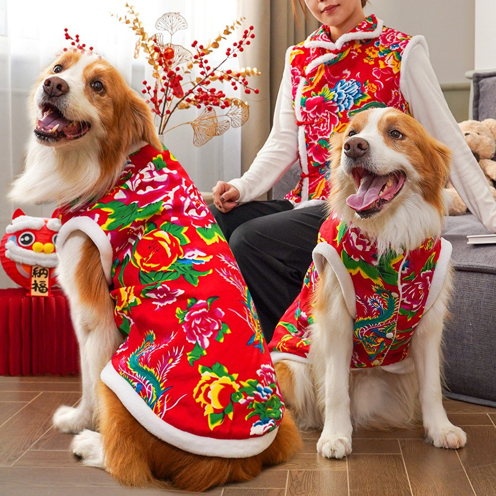 🎁Valentine's Day Sale 49% OFF🎅🎇 Family Ties, Fu in Style: Match Your Pet in Auspicious New Year Jackets