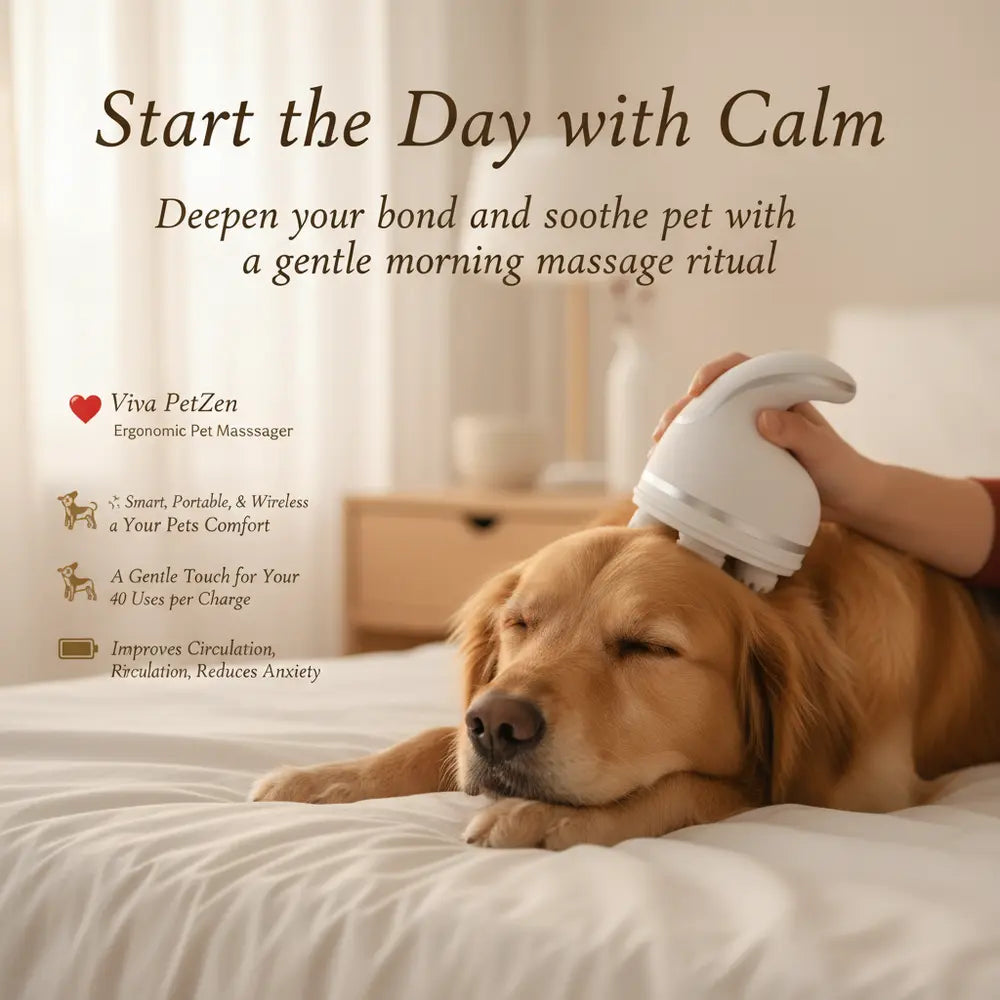 🐾 UAU Pet Essentials Smart Electric Massager – Human-Pet Dual Use | Black Friday Exclusive Deal! 💆‍♀️🐶🐱