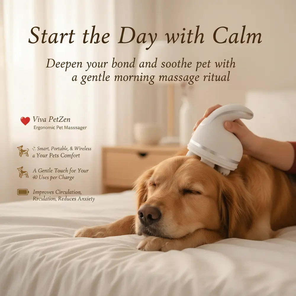 🐾 UAU Pet Essentials Smart Electric Massager – Human-Pet Dual Use | Black Friday Exclusive Deal! 💆‍♀️🐶🐱