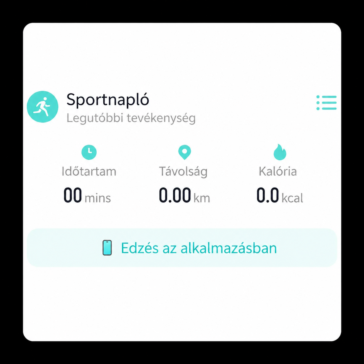 Szem&eacute;lyre szabott aktivit&aacute;si c&eacute;lok