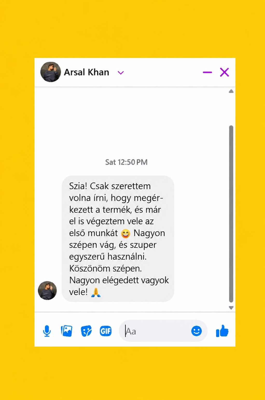V&aacute;s&aacute;rl&oacute;i visszajelz&eacute;s 1