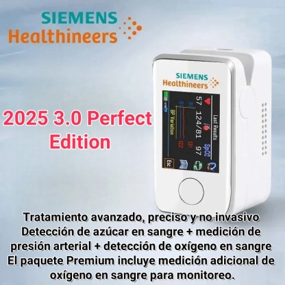 🌈Innovación tecnológica en la investigación médica en 2025: medidor de glucosa en sangre portátil no invasivo e indoloro de Siemens, ¡monitorear la salud de la glucosa en sangre nunca ha sido tan fácil!