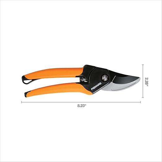 [Copy]Fiskars 38 cm-es PowerGear ágvágó olló, éles acélpengés bokor- és favágó, akár 3,2 cm átmérőjű ágakat is vág, rozsdaálló és könnyű metszőolló, kerti szerszámok kertészkedéshez
