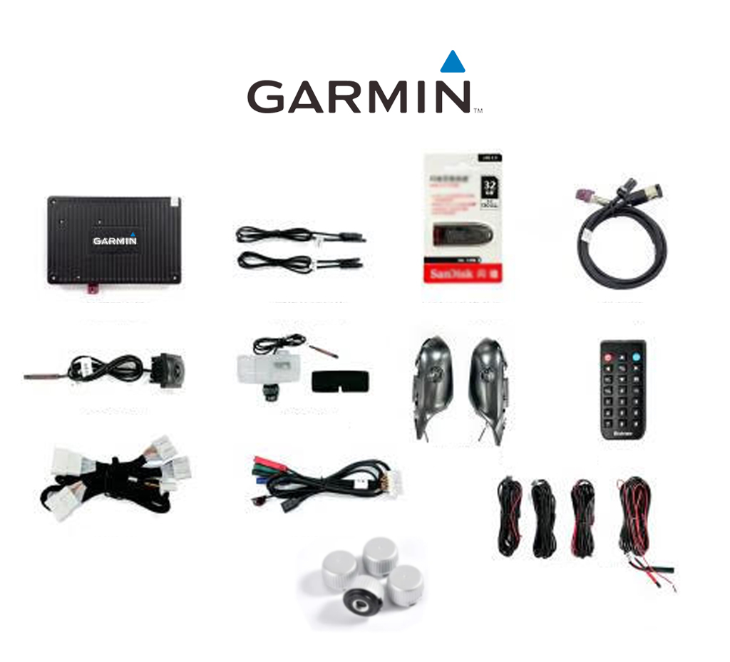 Garmin 360°-os panoráma képalkotó rendszer autókhoz: tolatókamera, négycsatornás autós kamera, nagy felbontású panorámakamera, multifunkciós egység, 4K éjjellátó, 360°-os teljes járműképalkotás, megfigyelés