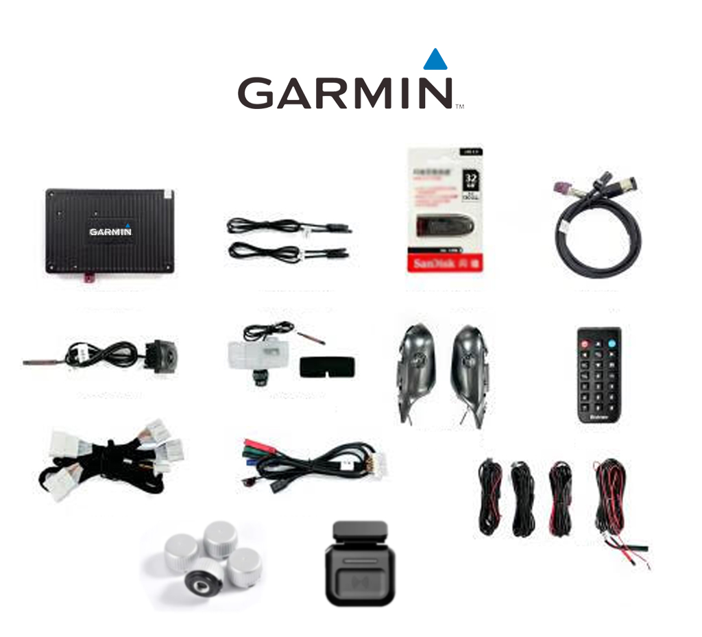 Garmin 360°-os panoráma képalkotó rendszer autókhoz: tolatókamera, négycsatornás autós kamera, nagy felbontású panorámakamera, multifunkciós egység, 4K éjjellátó, 360°-os teljes járműképalkotás, megfigyelés