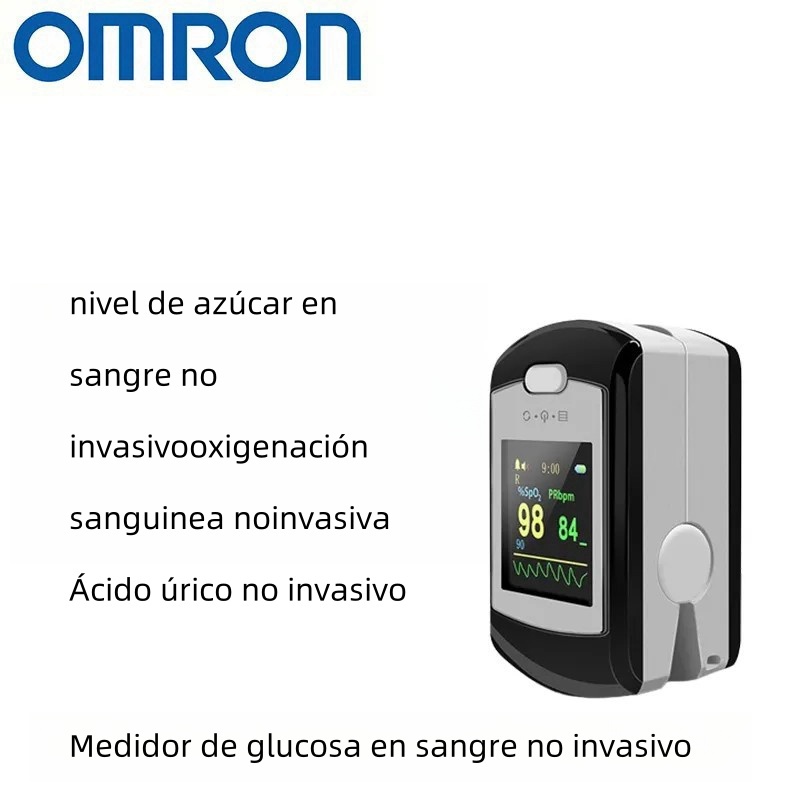 Medidor de glucosa en sangre no invasivo Omron (medición en 5 segundos/99 % de precisión)