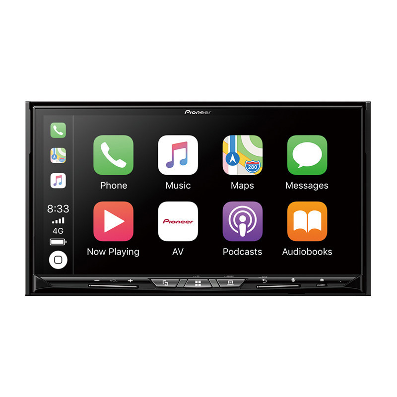Pioneer okos kijelzője — A vezeték nélküli CarPlay és 4K kamera kombinációja minden vezetőnek!